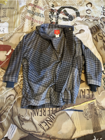 PRE-LOVED Blanket Tweed Murky Cape