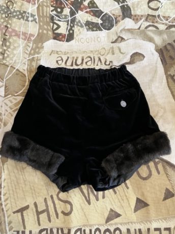 VINTAGE PRE_LOVED Fur Shorts