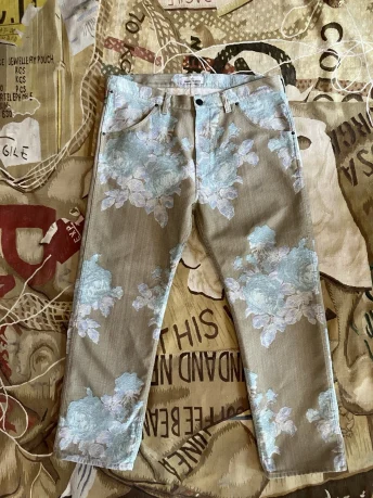 PRE-LOVED Unise Absinthe Rose Ranch Jeans