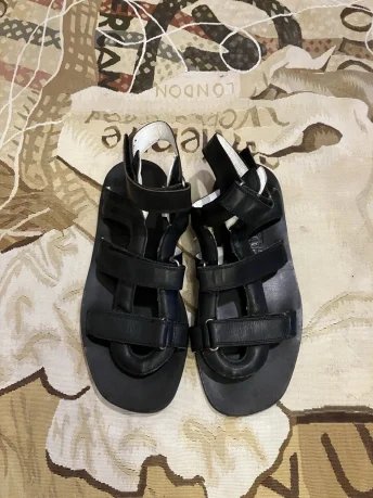 PRE-LOVED Gladiator Leather Sandals